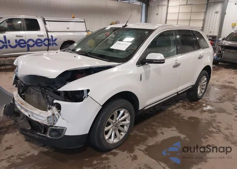 2015 Lincoln Mkx z USA, uszkodzony, nr VIN 2LMDJ6JKXFBL26722